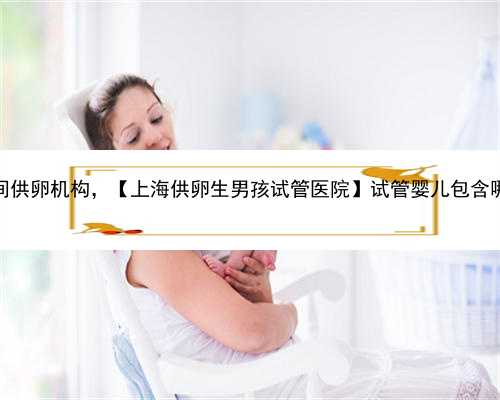 上海民间供卵机构，【上海供卵生男孩试管医院】试管婴儿包含哪些费用